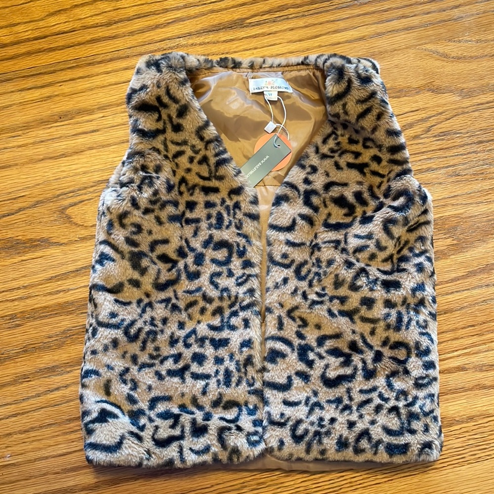 Bailey’s Blossoms fur vest